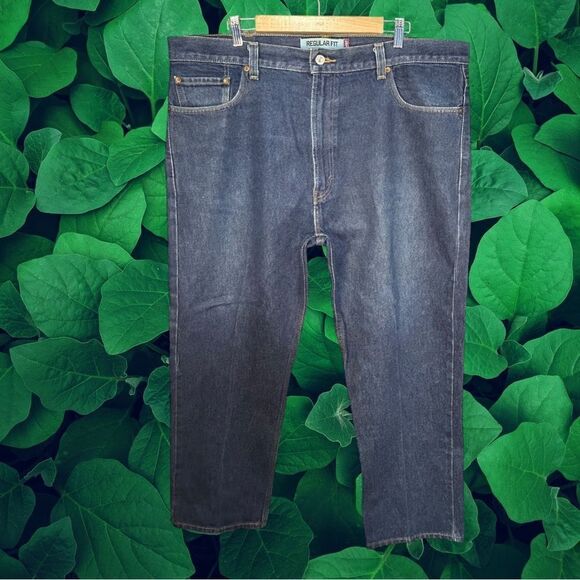 5 for $25🔥Levi Strauss Bootcut 505 Regular Fit Jeans Size 42X30 - Picture 1 of 8